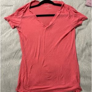 Pink/peach casual t-shirt